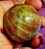 Sunstone & Moonstone Mixed Crystal Sphere ✨🔮🌞🌙🌑