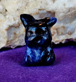 Mini Sodalite Crystal Pokemon Pikachu Figurine