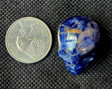 Sodalite Crystal Mini Skull 🌀🌊💀💎✨🤍