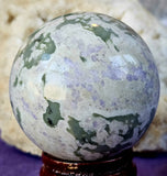 Lucky Jade Crystal Sphere 💚🌸🔮✨💜