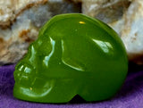 Jade Crystal Mini Skull 💀☠️💚