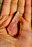 SM. Lapidary Grade Rhodochrosite Crystal Slab 🌺✨🌸