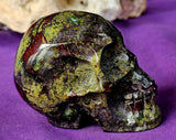 MD. High Quality Dragons Blood Crystal Skull 💀🤩🐲🐉🩸💚♥️
