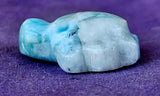 Larimar Crystal Turtle Carving 💚🐢💙🩵🌊🤍✨