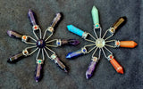 Assorted Chakra Crystal Energy Generator Grid