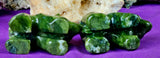 MD. Nephrite Jade Crystal Bear Carving 💚✨🐻🐨