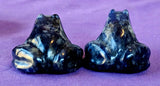 Sodalite Crystal Frog Carving 🐸✨🥹💎