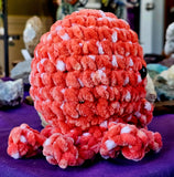 Handmade XL Crocheted Strawberries and Cream Octobaby Plushie 🦑🥹🐙