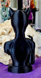 3D Printed Black DC Cat Woman Zombie Bust 🖤🦸‍♀️🧟‍♀️🐈‍⬛🐾