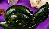 ✨GIGANTIC✨ Solid Nephrite Jade Crystal Snail 🐌💚🌿🌳🤯🤩