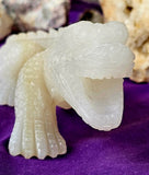 XXL Quartz Crystal Lizard Sculpture 🤍🤯✨🦎💚💎