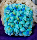 Handmade Teal Confetti Crocheted Frog Plushie 🥹🐸💚