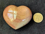 MD. Polychrome Jasper Crystal Puffy Heart