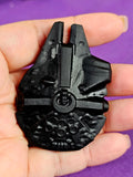 Matte Finished Black Obsidian Crystal Star Wars Set of 11 Figurines 🪖💥⭐🌟🧑‍🚀🌠🛰️🚀👾👽