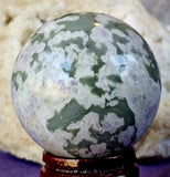 Lucky Jade Crystal Sphere 💚🌸🔮✨💜