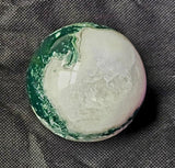 LG. Tree Agate Crystal Sphere 💚✨🤩🔮🌳🤍