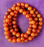 Orange Aventurine Crystal Bracelet 🧡📿🍊