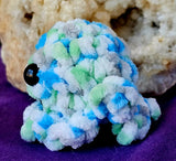 Handmade Mini White & Confetti Crocheted Octobaby Plushie 🦑🥹🐙