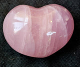 JUMBO STAR Rose Quartz Crystal Puffy Heart 🥰🌹🩷🌸
