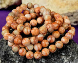 Red Veined Jasper aka Pork Stone Crystal Bracelet 📿♥️🐷