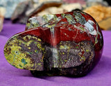 MD. High Quality Dragons Blood Crystal Skull 💀🤩🐲🐉🩸💚♥️