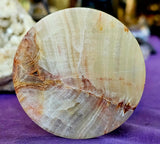 XXL Onyx Crystal Candle or Sphere Holder ✨🔮🕯️💚🧡🤎🍂