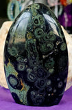 MD. Kambaba Jasper Crystal Freeform 💚🤩✨🤯🖤