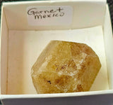 SM. Box Raw Yellow Garnet Crystal Specimen ✨🤩🪨💛💎