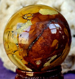 Mookaite Jasper Crystal Sphere ❤️✨🔮🧡💛