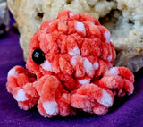 Handmade Crocheted Strawberries and Cream Octobaby Plushie 🦑🥹🐙