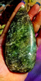 MD. Green Mica Tear Shaped Crystal Freeform ✨💚💥💧