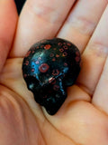 Mini Plum Blossom Jasper Crystal Skull 🖤💀❤️🌸