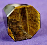 Thick Tigers Eye Crystal Tower 🐾🐅👁️🍂