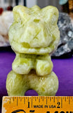 XL Lemon Jade Crystal T-Rex Dinosaur Statue 🦖🦕🤍✨🍋💚