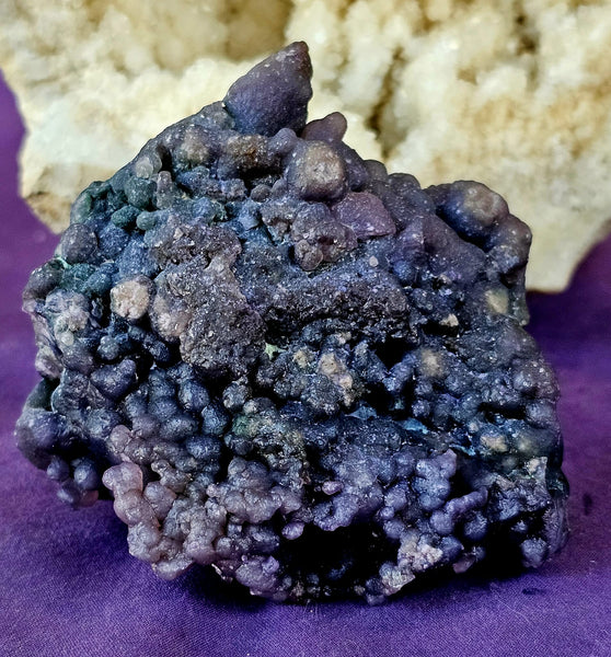 Raw Grape Agate Crystal Specimen 💚🤩✨🍇💜