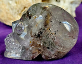 MD. Garden Scenic Quartz Crystal Skull Carving ✨💚💀☠️🏴‍☠️💥🤩🤯