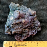 Raw Grape Agate Crystal Specimen 💚🤩✨🍇💜