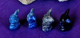 Mini Sodalite Crystal Pokemon Pikachu Figurine