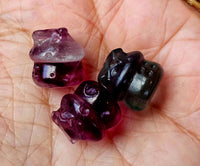 Rainbow Fluorite Crystal Mini Mushroom Cottage