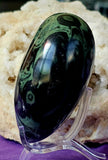 LG. Kambaba Jasper Crystal Puffy Heart 💚🖤💚👁️✨