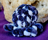 Handmade Mini Crocheted Blueberries and Cream Octobaby Plushie 🦑🥹🐙