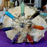 Assorted Chakra Crystal Energy Generator Grid