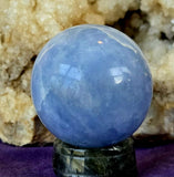 Celestite Crystal Egg Carving 💎🥚🍳💠