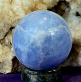 Celestite Crystal Egg Carving 💎🥚🍳💠