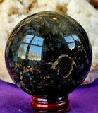 Labradorite Sphere Crystal Sphere 🔮✨💎💙