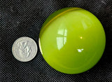 Peridot Olive Green Cats Eye Crystal Sphere 💚🔮✨🫒