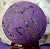 Matte Finished FLASHY Purpurite Crystal Sphere 🔮✨🤩🤯