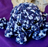 Handmade Crocheted Blueberries and Cream Octobaby Plushie 🦑🥹🐙