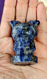 Cartoon Character Sodalite Crystal Figurine ✨🥹🤍💙💎🖤