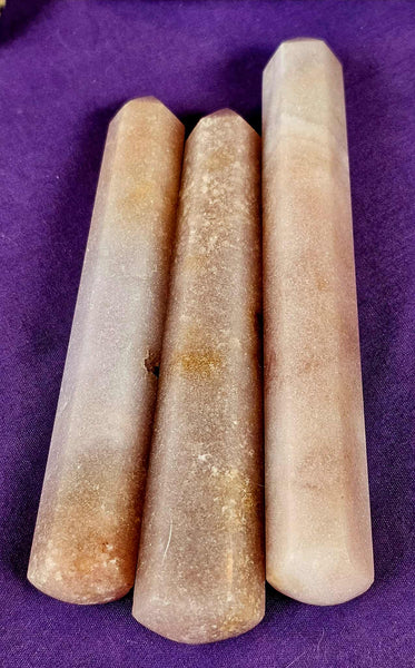 Pink Amethyst Crystal Wand ✨🧙🩷🌸🧹🪄